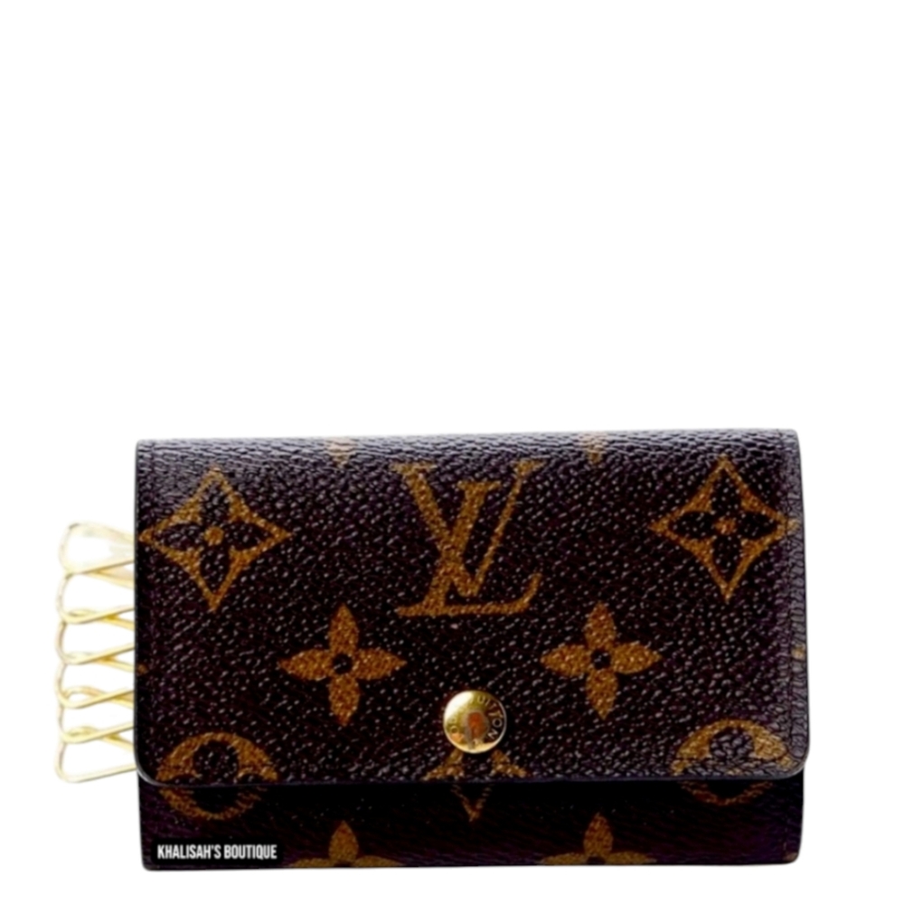 LOUIS VUITTON MONOGRAM 6 RING KEY HOLDER